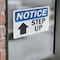 Signmission Step Up (Up Arrow) Sign With Symbol, 10 in W x Rectangle, Vinyl Decal OS-2PACK-NS-D-710-L-18459 - alternate 3